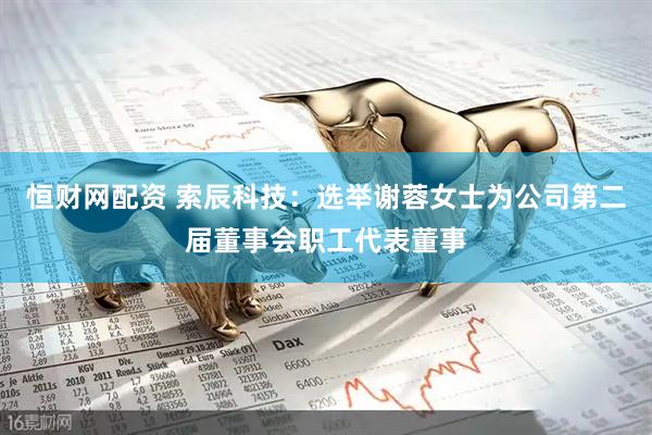 恒财网配资 索辰科技：选举谢蓉女士为公司第二届董事会职工代表董事